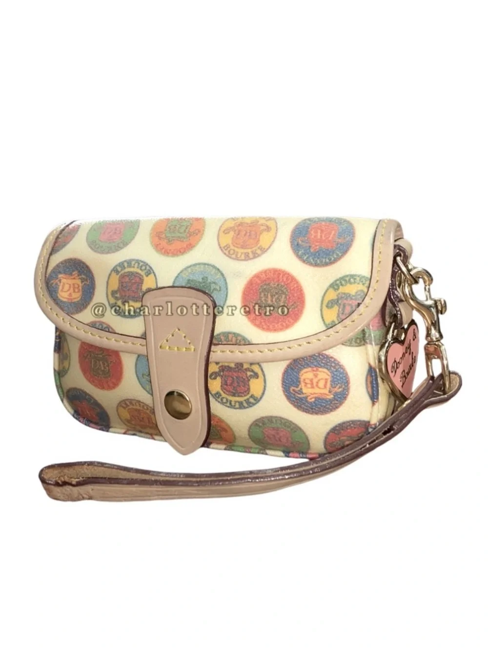 Dooney & Bourke Multicolor Wristlet